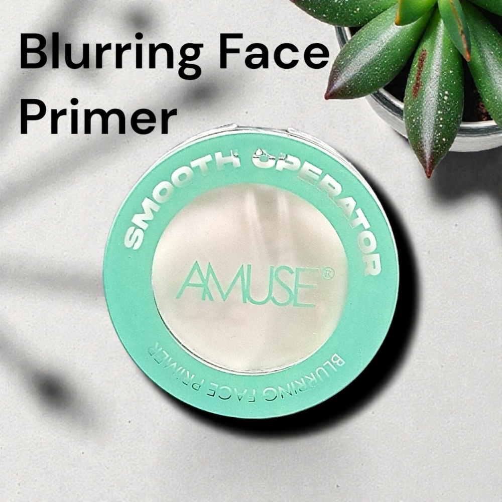 Amuse Smooth Operator Blurring Face Primer – Clear / Translucent – 0.09 oz